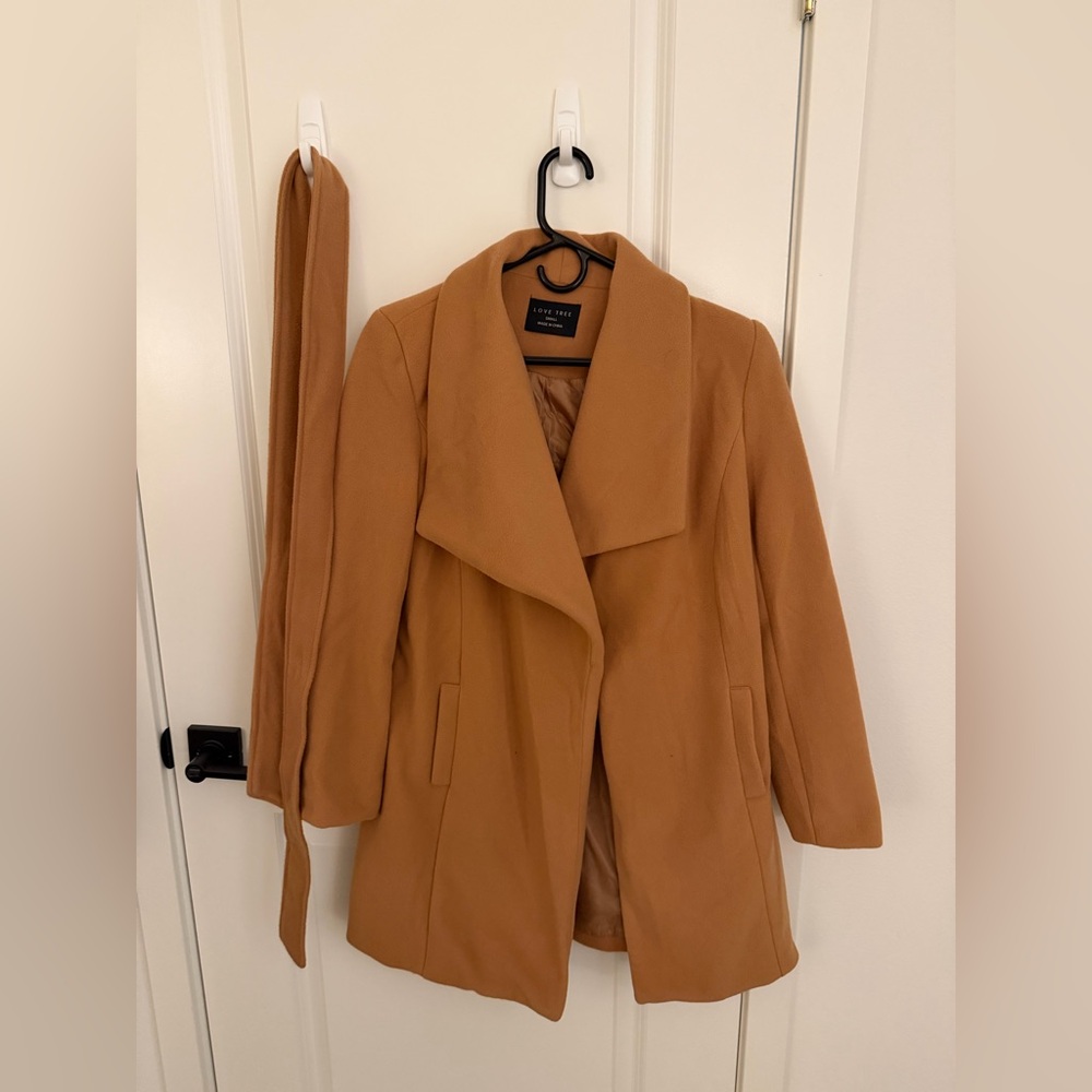 Beige/Tan Trench Coat